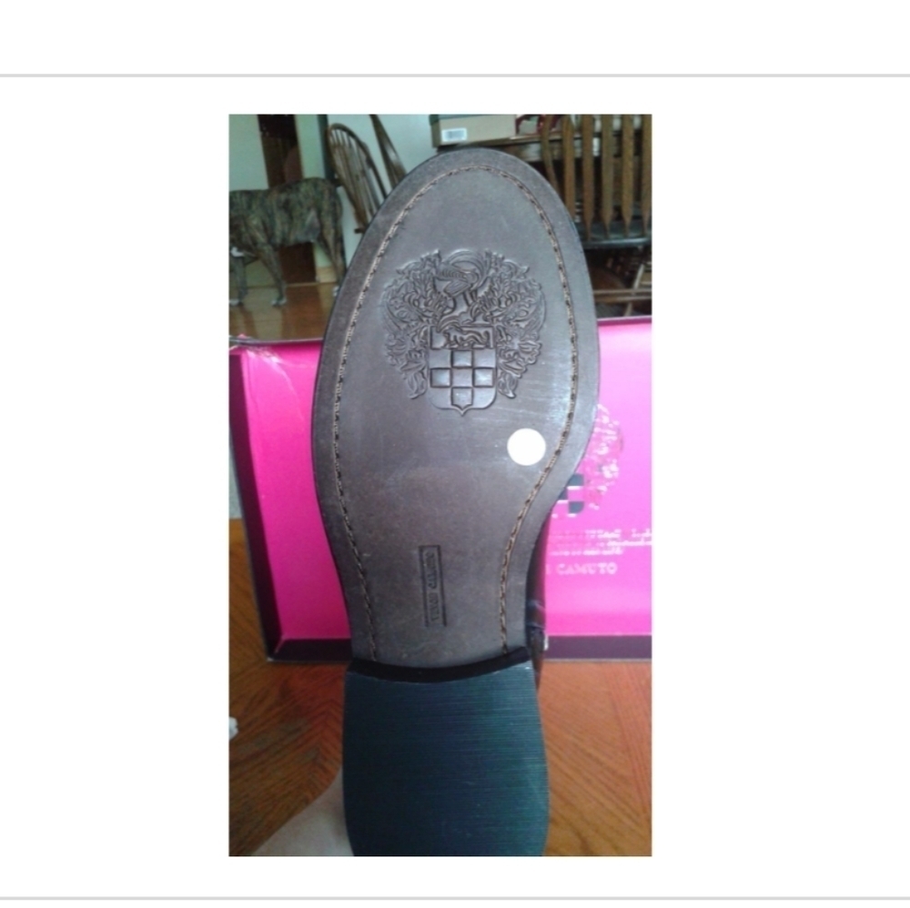 NEW VINCE CAMUTO EQUESTRIAN GENUINE LEATHER BOOTS SIZE 6 - Picture 7 of 8